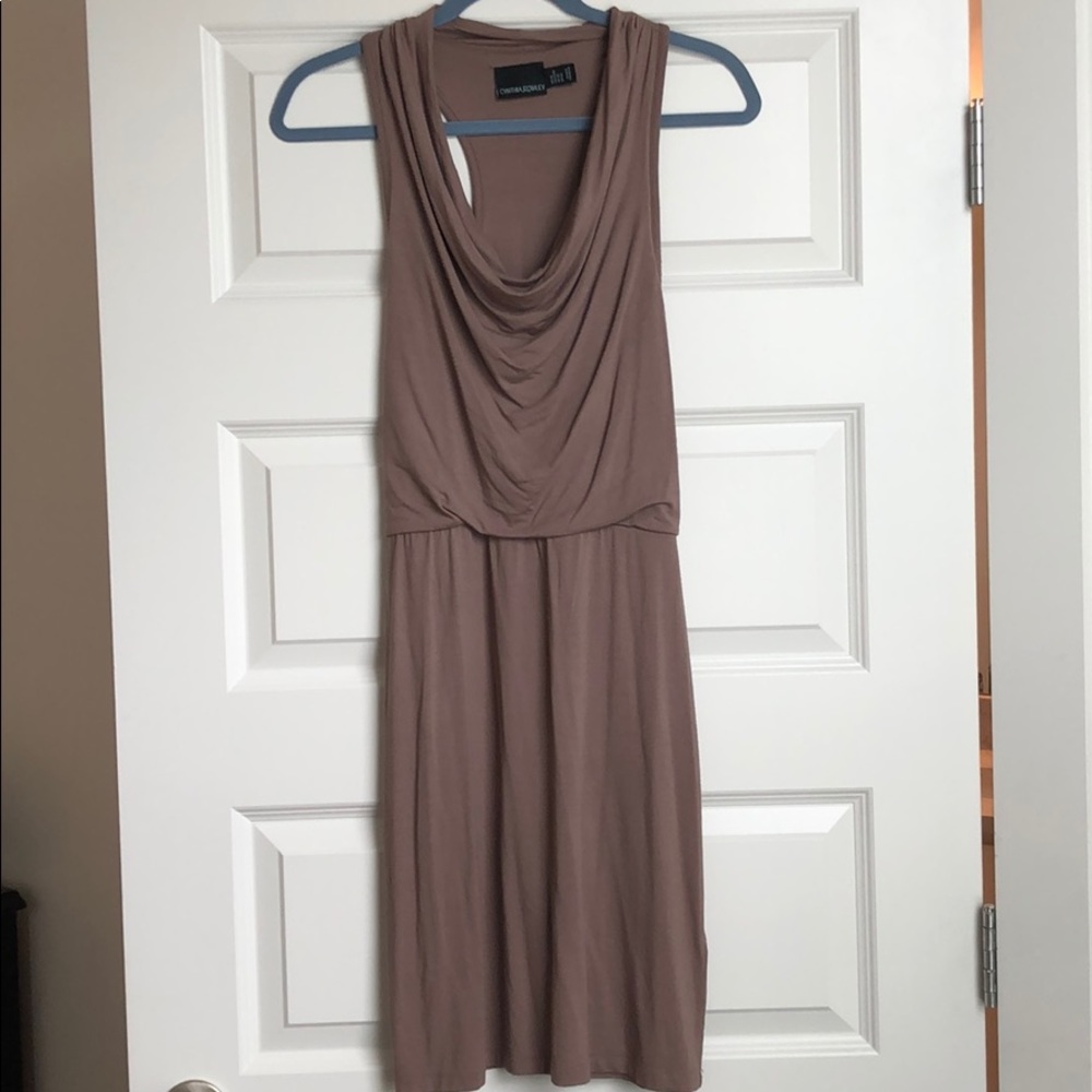 Cool neck dress